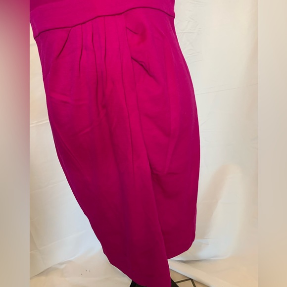 DIANE VON FURSTENBERG WHITLEY DRESS RASPBERRY SIZE 12 NEW WITH TAGS - Picture 6 of 9